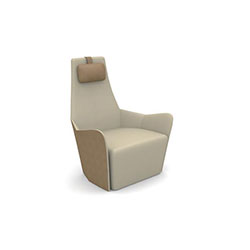 High back leisure swivel chair CG-Y131