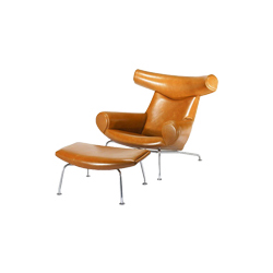 wegner OX Chair and ottoman CG-B008