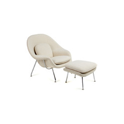 womb chair and ottoman CG-B009