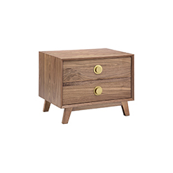 victory 2 drawer side table CG-T048