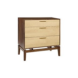 copeland soho 3 drawer nightstand CG-T057