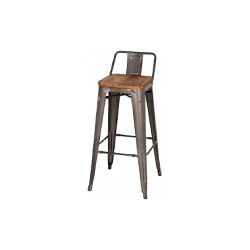 tolix wide back bar stool CG-W038-2