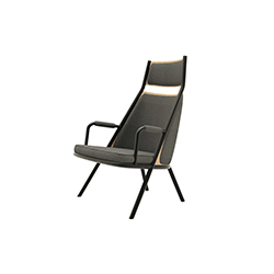 zafra lounge chair high back & footstoo CG-B110